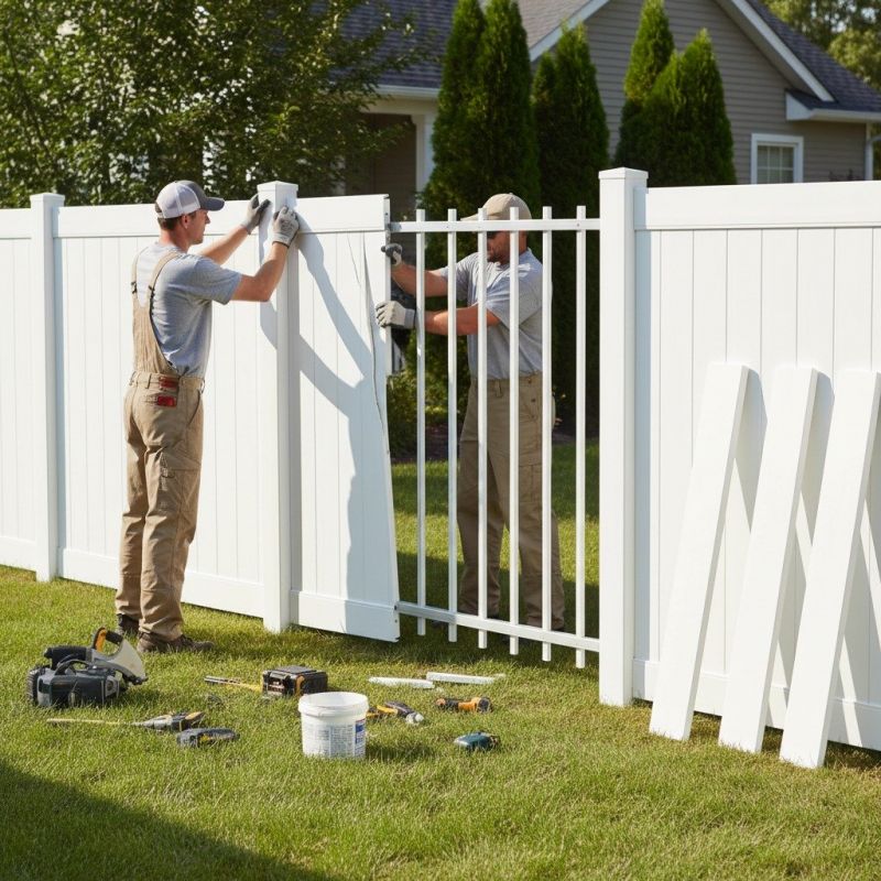 Composite Fence Repair detail